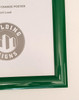 Green Snap Poster Poster Frame/Picture Poster Frame/Notice Poster Frame Front Load Easy Open Snap Poster Frame