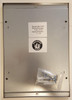 Heavy-Duty Elevator Certificate And Notice Frame   Inch Interior  Lockable Stainless Steel Frame With Anti-Vandal Plexiglass For Elevator Interiors, Commercial & Public Use,W