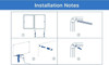 Indoor Enclosed Bulletin Board Cabinet - Bulletin Board Lockable Display Safety Frame