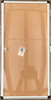 Indoor Enclosed Bulletin Board Cabinet - Bulletin Board Lockable Display  Compliance Frame