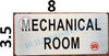 Mechanical Room Sign
