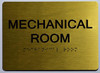 Mechanical Room - Gold The Sensation line