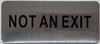 Not An Exit Sign -The Mont Argent Line.