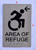 NYC ACCESSIBLE EXIT Sign - The Sensation line