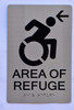 NYC ACCESSIBLE EXIT  Safety Sign - The Sensation line