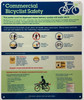 NYC Commercial Bicyclist  Safety Sign - Resturant  Safety Sign