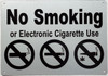 NYC No smoking or electronic cigarette use