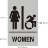 NYC Women ACCESSIBLE Restroom Signage -