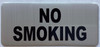 NO SMOKING  -The Mont argent line.