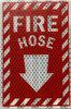 FIRE HOSE STICKER Diamond Grade