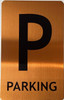 PARKING FLOOR NUMBER  Safety Sign - The Gold Mountain Line