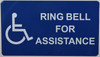 Please Ring Bell for Assistance  Safety Signs