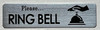 PLEASE RING BELL SIGN