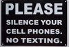 Please Silence Your Silent Cell Phones Sign