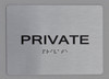 Private Signage -Tactile Touch Braille Signage- The Sensation line