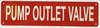 PUMP OUTLET VALVE , Fire Safety