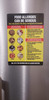 Refrigrator magent Restaurant safety Signage- choking Signage + FOOD Allergies Signage