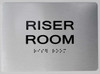 Riser Room  -Tactile Touch Braille  The Sensation line