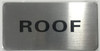 Roof Floor Sign -The Mont Argent Line.