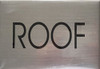 ROOF Sign - Delicato line