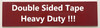 STAFF ONLY  Commercial Sign White with Double sided tape