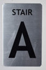 Stair A  Compliance Sign -The Mont Argent Line.