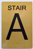 Stair A Sign- Gold The Sensation line