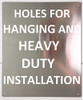 Stair C  Commercial Sign Silver- Tactile Touch Braille  Commercial Sign - The Sensation line