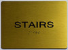 Stairs Sign - Gold The Sensation line
