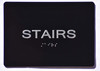 STAIRS SIGN BLACK The sensation line