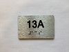 Apartment Number unit 13A Hpd Sign