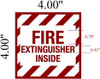 Fire Extinguisher Inside   Signage