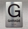 FLOOR G GARAGE Safety Sign