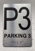FLOOR P3 - PARKING 3 Compliance Sign
