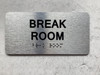 BREAK ROOM Compliance Sign