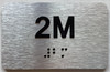 APT# 2M SILVER Sign