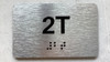 APT# 2T SILVER Safety Sign