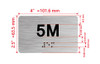 APT# 5M SILVER Hpd Sign