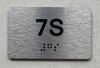 APT# 7S SILVER Ada Sign