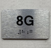 APT# 8G SILVER Compliance Sign
