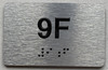APT# 9F SILVER Sign