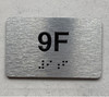 APT# 9F SILVER Ada Sign