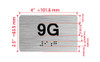 APT# 9G SILVER Hpd Sign