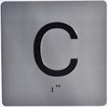 cellar fllor number for elevator sign jamb plate c sign