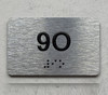 APT# 9O SILVER Ada Sign