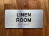 Linen Room Compliance Sign