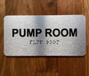 The Pump Room Compliance Sign