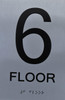 6th Floor /floor 6  The sensation line Sign