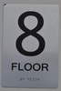 8th Floor  - The Sensation line Sign