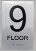 9th Floor  - The Sensation line Safety Sign